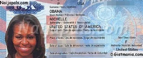 michelle obama leaked photo|Michelle Obama Passport Image Posted Online